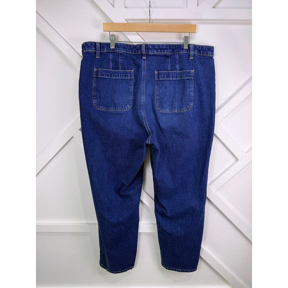 Talbots Slim Straight Ankle Jeans Bettina Wash Size 20W - Picture 6 of 12